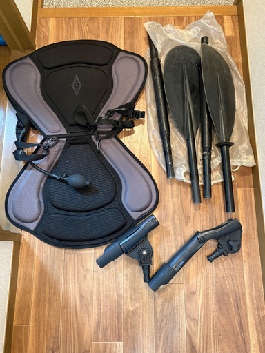 中古カヤック　２分割　テキーラアングラーソロ
