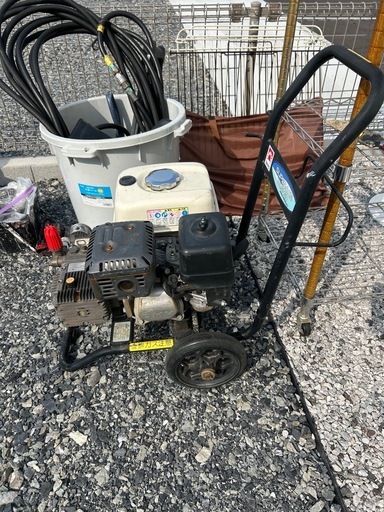 エンジン式高圧洗浄機