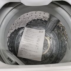 J1470【リユースのサカイ柏店】NITORI　ニトリ　6.0kg全自動洗濯機　NTR60　2019年製　動作確認、クリーニング済みの画像