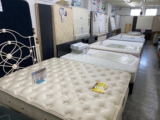 【愛品館 江戸川店 】 引き出し付き セミダブルベッド SIMMONS（シモンズ）