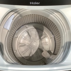 【トレファク神戸南店】Haier 全自動洗濯機　ホワイト　です‼︎【取りに来られる方限定】の画像