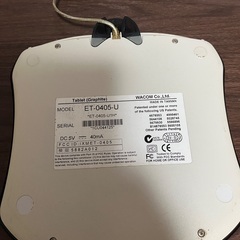 wacom FAVO ET-0405-U ペンタブレットの画像
