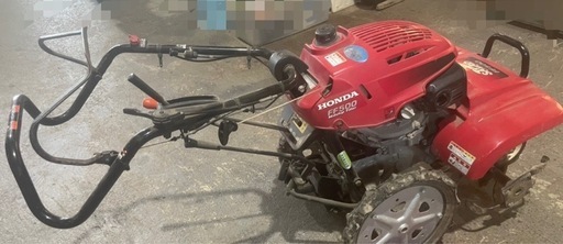 (取引者様決定)簡易動作確認OK　耕運機　Honda サラダFF500