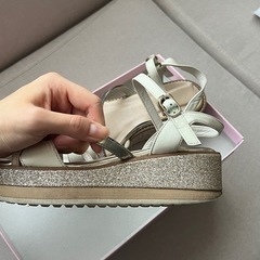 【ダイアナ】ウェッジソール　サンダル　XS（21.0〜21.5）の画像