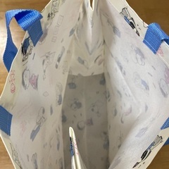 スヌーピーのバックとボールペンセットの画像