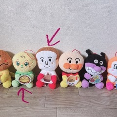 アンパンマン　おしゃべり　自販機　ジュース　コイン付き　ぬいぐるみ　ソフトトイの画像