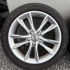 アウディA3純正17インチアルミ☆225/45/17夏レグノの画像