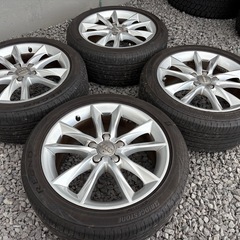 アウディA3純正17インチアルミ☆225/45/17夏レグノの画像