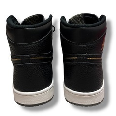 ✨希少・美品✨ NIKE AIR JORDAN 1 Retro High Pinnacle 27.5cm ブラック×ゴールドの画像