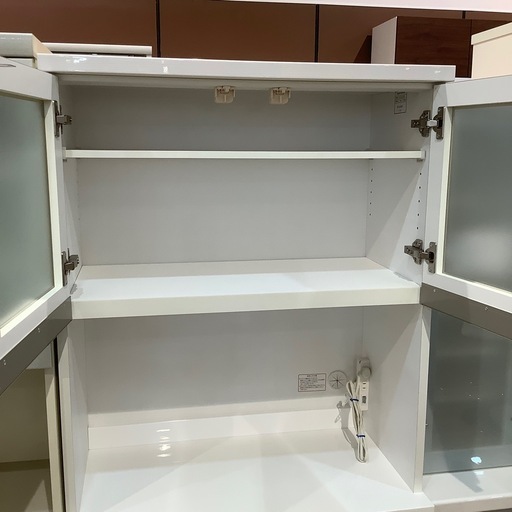 ★お値下げしました【トレファク神戸南店】レンジボード　ホワイト　です‼︎【取りに来られる方限定】