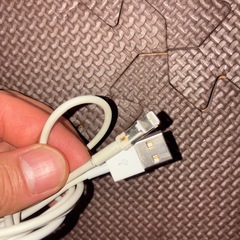 ライトニングケーブル差し上げます。の画像