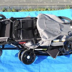 綺麗/besrey二人乗りベビーカー/0～36カ月/クリーニング済2023