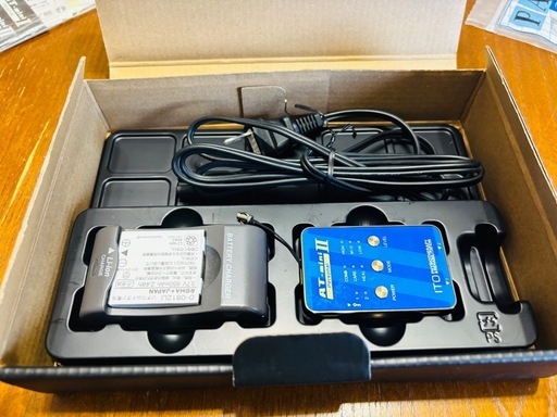 AT-mini Personal II 伊藤超短波（株）　フルセット　ブルー