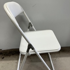 O 2509-153 折りたたみパイプ椅子 キズ 汚れあり①の画像