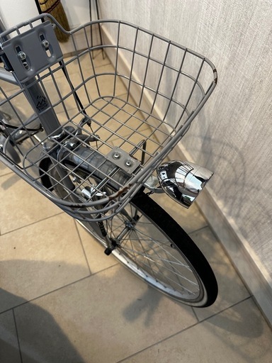 あさひ　子供用自転車　24インチ　グレー