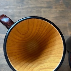 木製カップの画像
