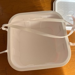 baskin robbinsの保冷箱　発泡スチロール　クーラーボックスの画像