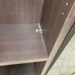 ID:150415　本棚　※キズ複数の画像