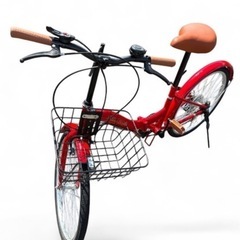 美品｜折りたたみ自転車 シマノ 7段変速 24インチ 折畳み自転車Mixiuの画像