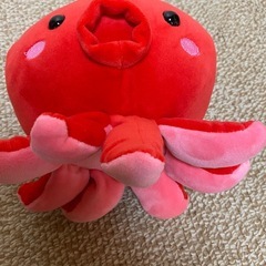 たこのぬいぐるみの画像