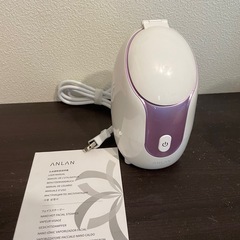 ANLAN スチーマー 美顔器 フェイススチーマー 濃密ナノミスト 大容量 ノズル調節可能 水道水OK スキンケア 毛穴ケア 簡単操作 美容 保湿 肌ケア の画像
