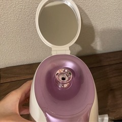 ANLAN スチーマー 美顔器 フェイススチーマー 濃密ナノミスト 大容量 ノズル調節可能 水道水OK スキンケア 毛穴ケア 簡単操作 美容 保湿 肌ケア の画像