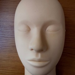 【使用少なめ】フェイシャル用マネキンの画像