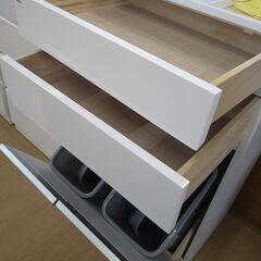 リユースのサカイ浦和店 【E331】★ダストボックス 株式会社一世紀 ホワイトの画像