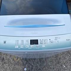 Haier 2023 洗濯機 5.5kg　の画像