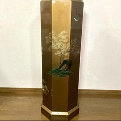 中国家具 八角型 8杯 引き出し 箪笥 チェスト 花台 高卓 飾り台の画像