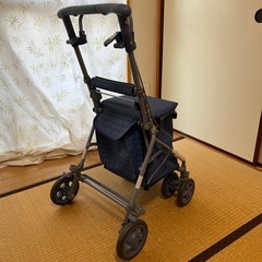 高齢者　ショッピングカートの画像