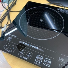 美原店 IRISOHYAMA 2口 IH クッキングヒーター EIH1470-B 2013年製　IHコンロ の画像