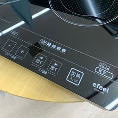 美原店 IRISOHYAMA 2口 IH クッキングヒーター EIH1470-B 2013年製　IHコンロ の画像