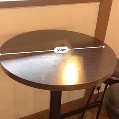 カフェテーブルセットの画像