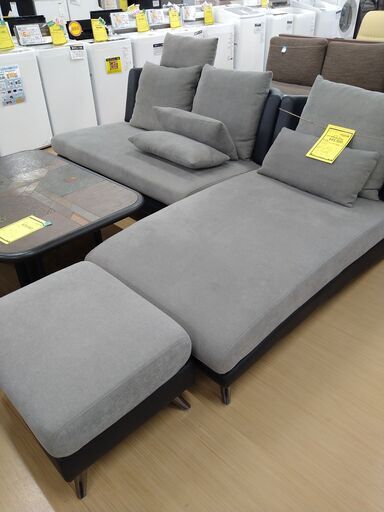 リユースのサカイ浦和店 【E336】★L字ソファ グレー