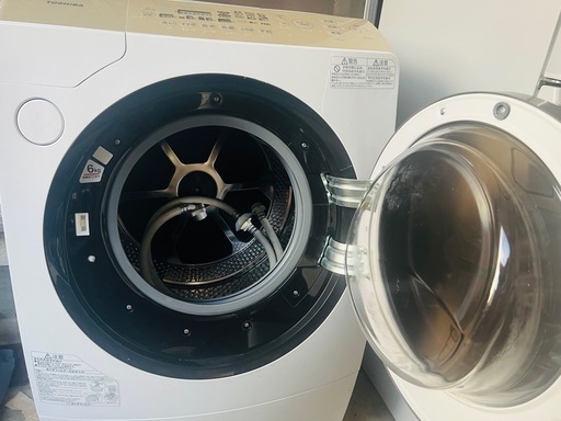♻️直接引き取り大歓迎?その場合は5,000円引き⭐︎大阪府と奈良県は配送設置込み?  TOSHIBA東芝電気ドラム洗濯乾燥機 TW-