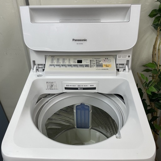 R052 ☀️ Panasonic 洗濯機 （洗濯7.0㎏) 19年製 NA-FA70H6 ⭐ 動作確認済 ⭐ クリーニング済