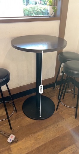 ハイテーブルハイチェアセット　カフェテーブルセット