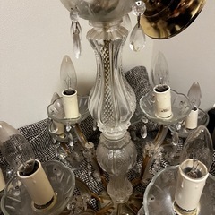 ＊お話中　
【ジャンク品】イタリア製　シャンデリアの画像