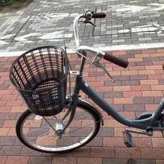 中古自転車／2ヶ月のみ使用の画像