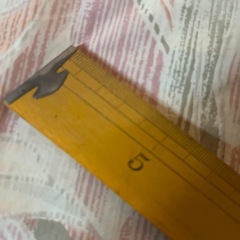 レトロ 木製 曲線定規　の画像