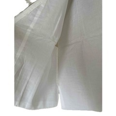 【新品未使用】肌襦袢 白 レース袖 身丈55cm 裄58cm 着物 和装小物の画像