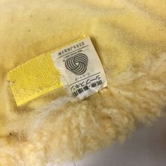 A4333　ウィズ　ナーシングラッグ　円座・薄型・穴なし　床ずれ防止・医療用子羊の毛皮　クッション　丸洗いOKの画像