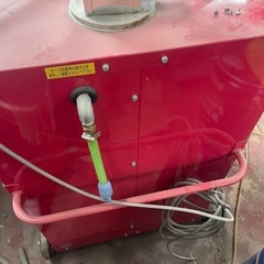 鶴見製作所 温水 高圧洗浄機 モーター式 業務用 温水用 ジェットポンプ プロ仕様 ツルミポンプの画像