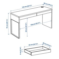 IKEA デスク MICKEの画像