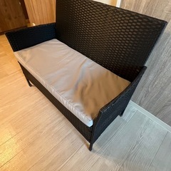 【購入者確定】ラタン製チェア　9/12まで！の画像