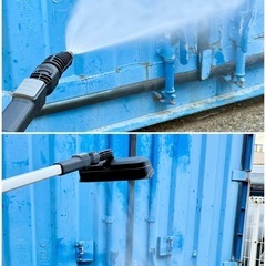○ケルヒャー KARCHER 高圧洗浄機用 延長パイプ 伸縮式 3.7m 延長パイプ専用アタッチメントセット付き 中古品■ジモティ姫路の画像