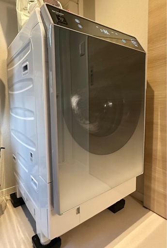 受け渡し予定者決定　SHARP ドラム式洗濯機　ES-P110右開き