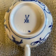 愛品倶楽部柏店】 MEISSEN 　マイセン カップ＆ ソーサー　 ブルー オニオンの画像