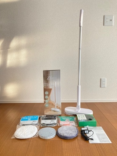 コードレス回転モップクリーナー Neo リュクスホワイト コードレス回転